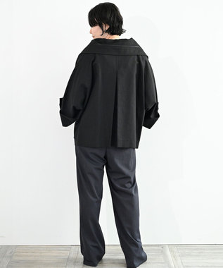 FORFORMO Deformation Wide Trench Coat デフォメーションワイドトレンチコート ブラック
