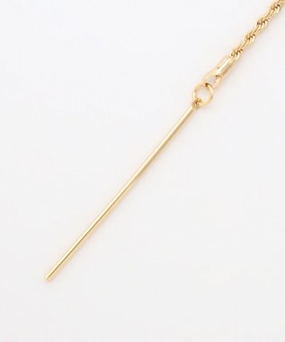 ANY 【長さ調節可能】ノットリングネックレス ライトゴールド