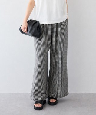 CRAFT STANDARD BOUTIQUE サッカーチェックイージーパンツ