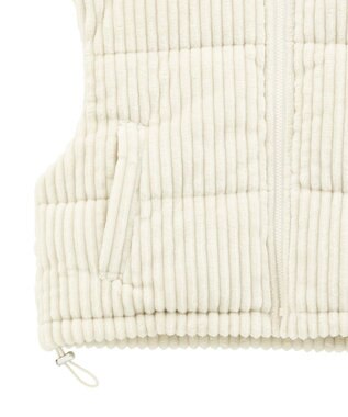 Green Parks ・ｓｗｉｎｇ　ｂｙ　ワイドコールベスト Off White