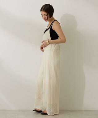 AMERICAN HOLIC レースキャミサロペット【WEB限定カラー有り】 Ivory