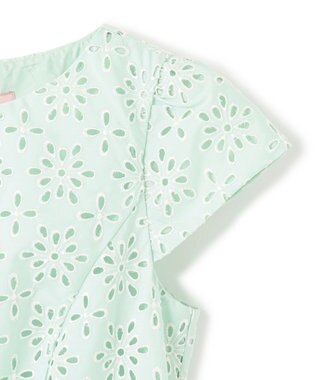 TOCCA 【00サイズあり・洗える・消臭】FLOWER STORM ドレス ミント系