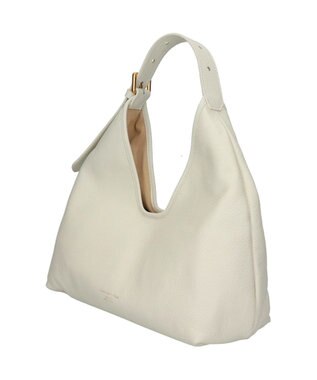 INTER-CHAUSSURES 【CHRISTIAN VILLA】ソフトルックストートバッグ オフホワイト