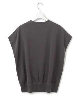 23区 L 【SLOW/洗える】コンパクトインレー フレンチスリーブ カットソー グレー系