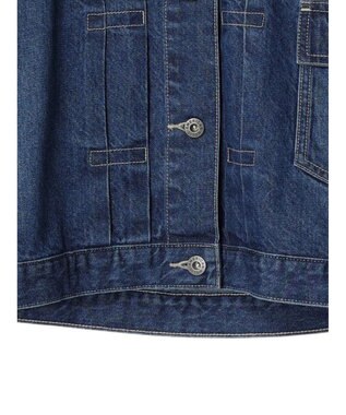 AMERICAN HOLIC ノーカラーデニムＧジャン Indigo
