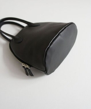 TIDEWAY MOSS グリッド ボストンバッグ S ブラック