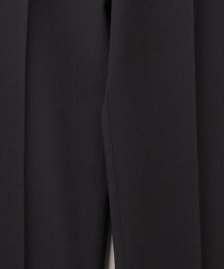 GOTAIRIKU ロングセラー【洗える/折り目加工/シワになりにくい/ウエストアジャスター】ウォッシャブル サマーウール100％パンツ_限定色(ノータック)23/24年モデル 新色/ブラック系