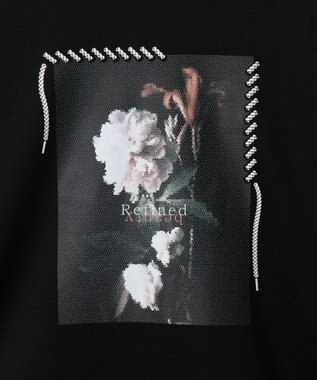 WEGO シートプリントプルオーバー ブラック