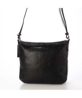 UNBILLION アトランタ ATLANTA / 牛革縦ファスナーショルダー ブラック