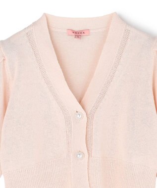 TOCCA SUGAR BITES ニットカーディガン ピンク系