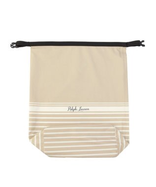 MOONBAT POLO RALPH LAUREN レインバッグ ボーダー ベージュ