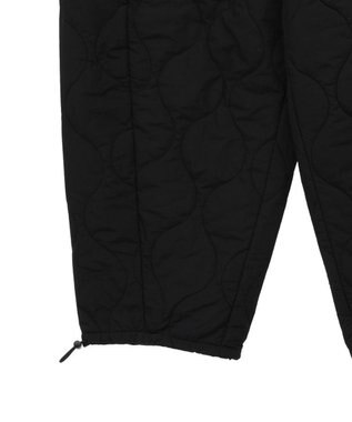 Green Parks キルティングカーブパンツ Black