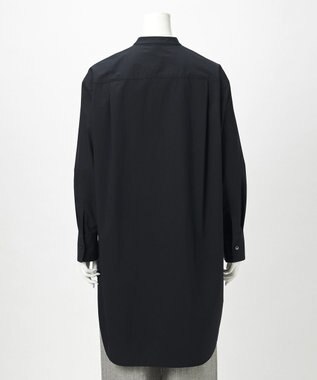 23区 【GOLD LABEL】コットンニドム ピンタックブラウス ブラック系