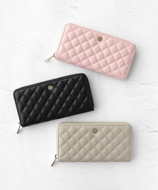 TOCCA TRACE PAVE LONG WALLET 長財布 ブラック系