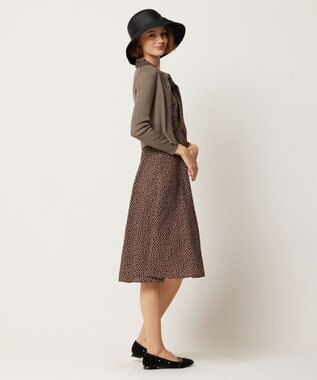 TOCCA AJISAI CREWNECK カーディガン モカ系