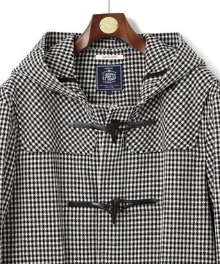 J.PRESS MEN 【J.PRESS ORIGINALS】JAPAN T/W TWEED CHANGE POCKETS DUFFLE COAT / JAPAN MADE ブラック系3