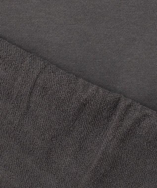 23区 L 【SLOW/洗える】コンパクトインレー フレンチスリーブ カットソー グレー系