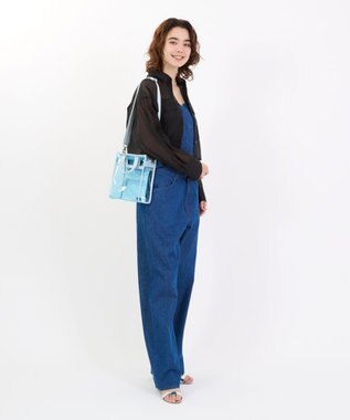 LeSportsac CLEAR MINI N/S TOTE/クリアスカイブルー クリアスカイブルー