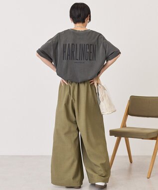 AMERICAN HOLIC バックロゴルーズＴシャツ Charcoal Gray