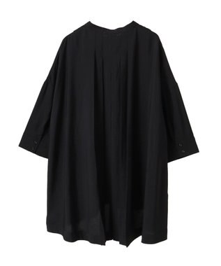 AMERICAN HOLIC 【WEB限定】接触冷感バンドカラーチュニック Black