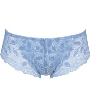 WACOAL 【GOCOCi ゴコチ】 サニタリーショーツ はきこみ丈あさめ 総レース 普通～多い日対応 羽根つきナプキン対応 CGG295とペア PGG196 /ワコール サックス