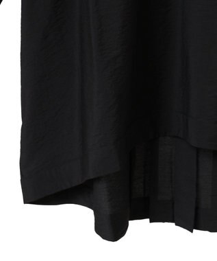 AMERICAN HOLIC 【WEB限定】接触冷感バンドカラーチュニック Black