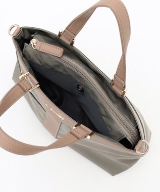 LA BAGAGERIE コンビ2WAYトートバッグ SMALL グレー