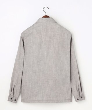 JOSEPH ABBOUD 【清涼/ドライタッチ/ストレッチ】スラブストレッチ ブルゾン ベージュ系