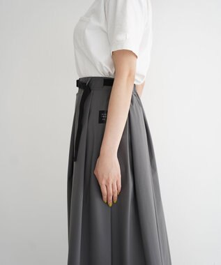 F/ACSION KAGA オーバースカート CHARCOAL