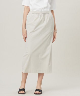 ICB 【接触冷感・UVカット・防シワ・洗える】 アトラストリコット スカート