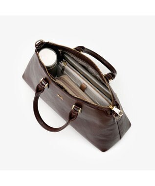 IBIZA アクセソリオ　牛革　2WAYバッグ 濃茶