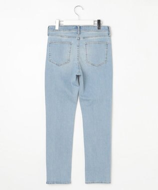 J.PRESS LADIES S 【洗える】BASIC STRETCH DENIM スキニー パンツ ブリーチ系