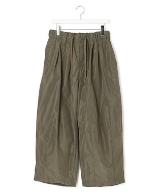 J.PRESS YORK STREET 【UNISEX】ポリエステルツイル ワイドパンツ