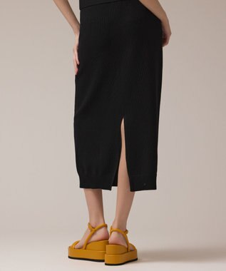 GRACE CONTINENTAL カノコニットスカート ブラック