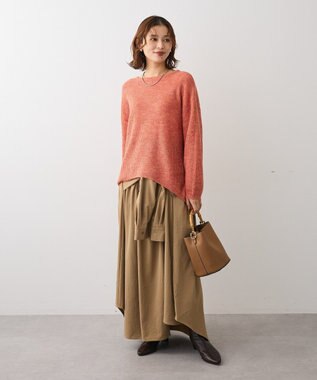 Green Parks ・ＥＬＥＮＣＡＲＥ　ＤＵＥ　袖付デザインスカート Beige