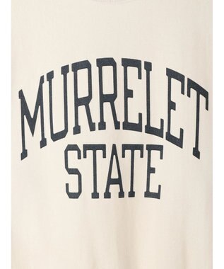 AMERICAN HOLIC ネップ裏毛ロゴスウェット Oatmeal