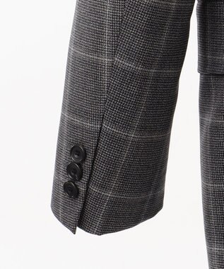 J.PRESS MEN 【CUBA BEACH MASTERPIECE】シルクツイストミックスチェック スーツ グレー系4