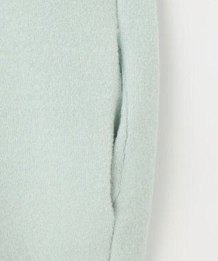 自由区 L 【洗える】ブークレーニット アウター アクア