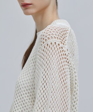 BEIGE， GASPARD / メッシュニット Ecru