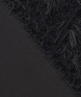 組曲 L フェザーチュール キャミソール ブラック系