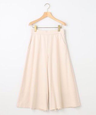 組曲 T/Rツイルストレッチ フレアパンツ アイボリー系