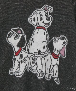 Green Parks １０１匹わんちゃん／ジャガードニット Black