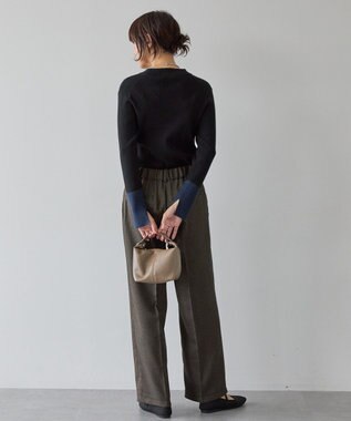 AMERICAN HOLIC バイパチリブモックネックニットプルオーバー Multi