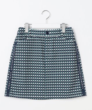 23区GOLF 【WOMEN】フラッグ総柄プリントストレッチスカート ダークグリーン系5