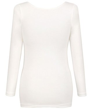 Wing あったかインナー　【綿の贅沢オーガニック】　オーガニックコットン混　やわらかな肌ざわり　８分袖　ウイング／ワコール　EL4830 アイボリー