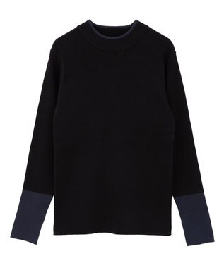 AMERICAN HOLIC バイパチリブモックネックニットプルオーバー Multi