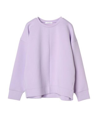 Green Parks クルーネックダンボールプルオーバー Purple
