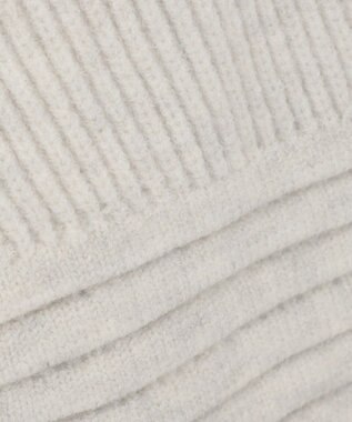 Green Parks ■ＥＳＣＡＲ　ピンタックスリーブニット Off White