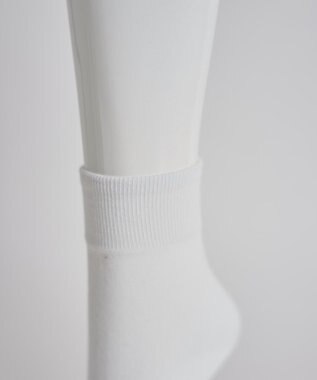 WEGO 平無地ソックス（丈14cm） ホワイト