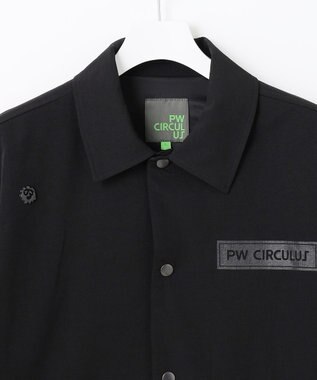 PW CIRCULUS 【軽撥水/ 伸縮性あり 】【MEN】コーチジャケット ブラック系